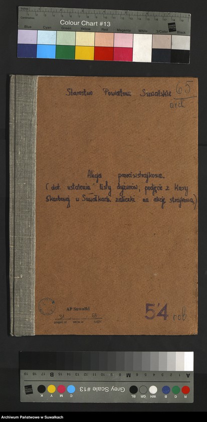 image.from.unit.number "[Akcja przeciwstrajkowa dotycząca ustalenia listy dyżurów, podjęcia z Kasy Skarbowej w Suwałkach zaliczki na akcję, doniesienia o stanie akcji urzędowi wojewódzkiemu]"