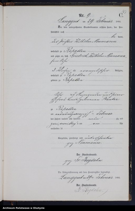 image.from.unit.number "Sterbe-Neben-Register Nr 1 - 38"