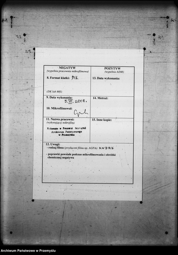 Obraz 3 z jednostki "[Kopie ksiąg metrykalnych parafii Pakość z filiami Buchowice, Czyszki (dekanat Mościska)]"