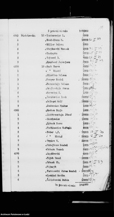 Obraz 14 z jednostki "Rejestr poborczy"