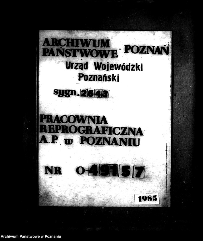 Obraz 1 z jednostki "Majątek Wróbel powiatu mogileńskiego parcelacja"