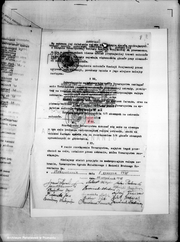 Obraz 14 z jednostki "/Towarzystwo Ogrodu Działkowego i Hodowli Drobnego Inwentarza w Koźminie/"