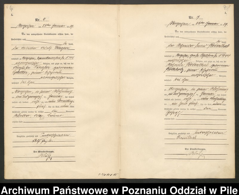 Obraz 6 z jednostki "Księga urodzeń"