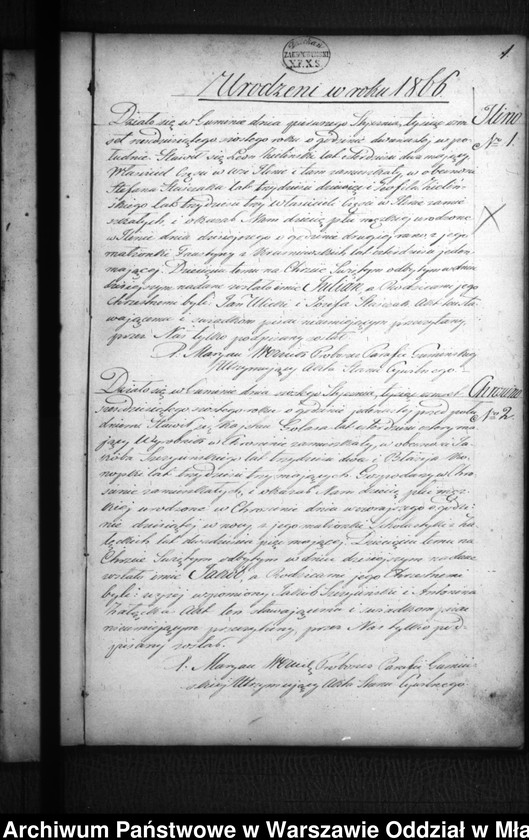 image.from.unit.number "Akta urodzeń, małżeństw, zgonów"