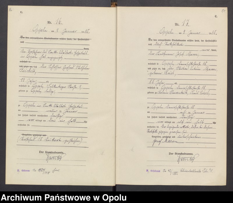 Obraz 13 z jednostki "[Rejestr zgonów] 1930 Tom I Nr 1-423"