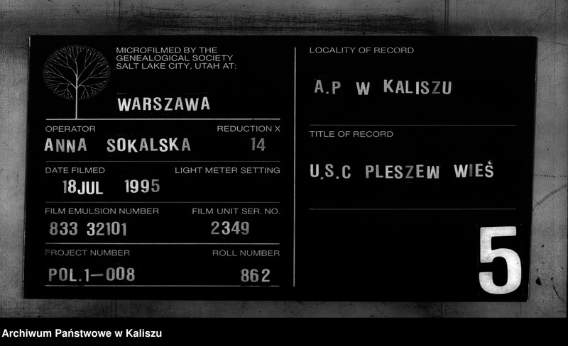 Obraz 1 z jednostki "[Księga urodzeń]"