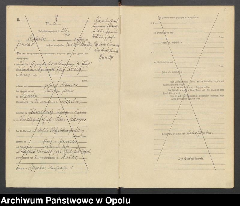Obraz 6 z jednostki "[Rejestr małżeństw]  1933  Nr 1-155"