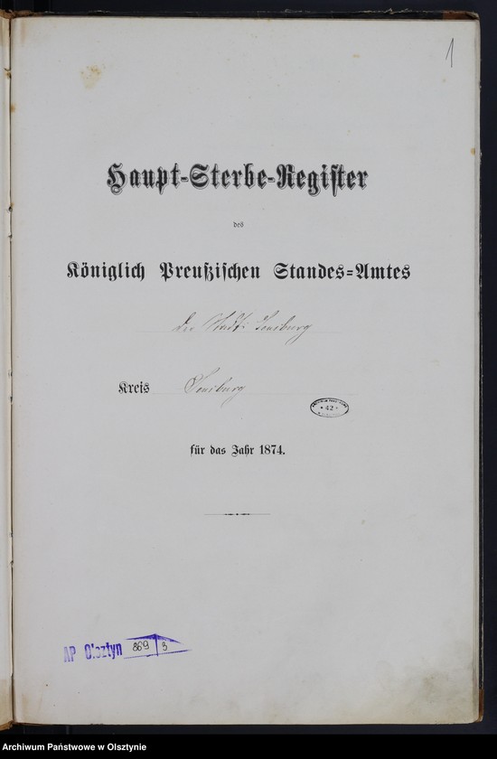 image.from.unit.number "Haupt-Sterbe-Register Nr 1 - 52"