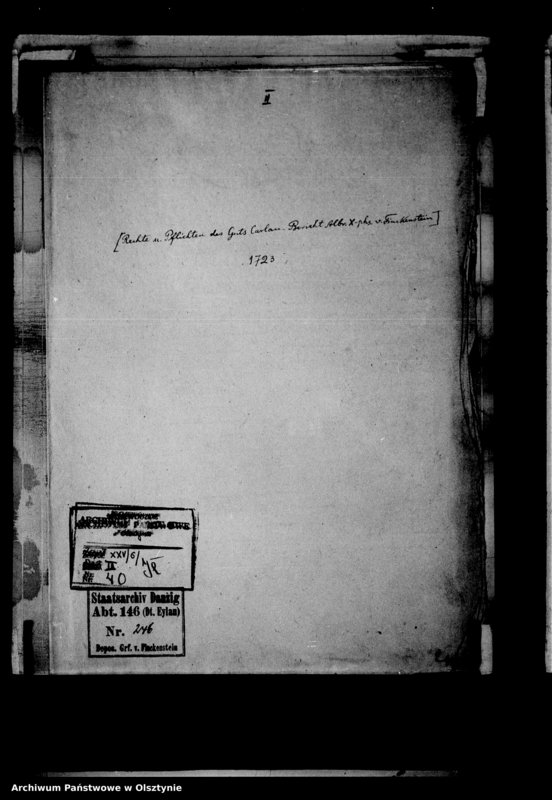 image.from.unit.number "Alb. X-ophs von Finckensteins Bericht über Carlau."