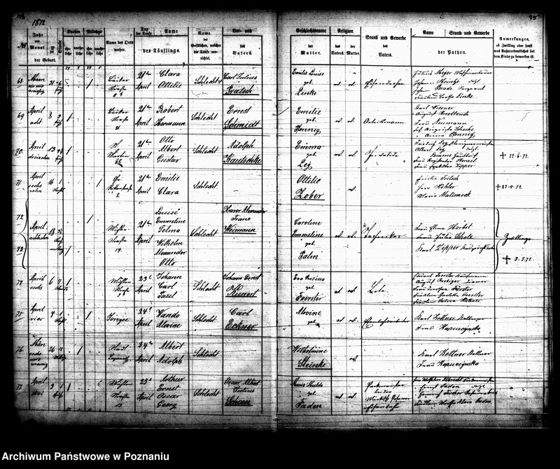 Obraz 12 z jednostki "Duplikat des Kopulationsregisters"