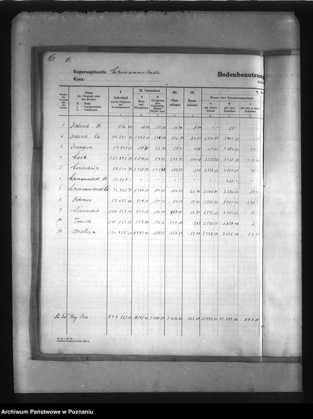 Obraz 18 z jednostki "Statystyka użytków rolnych w Kraju Warty"