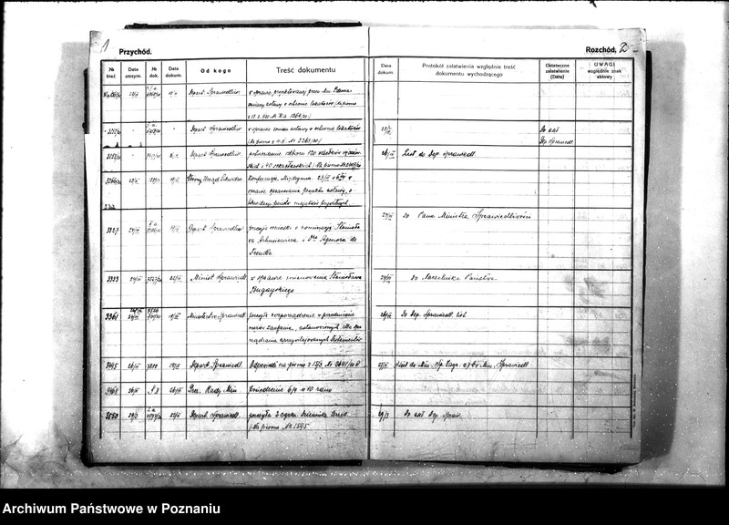 Obraz 5 z jednostki "[Dziennik podawczy] rok 1920 - L.dz."