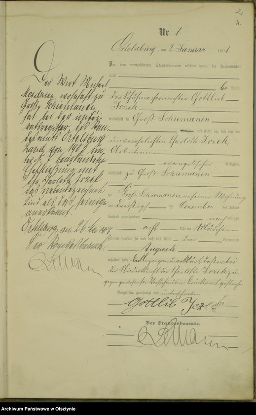 image.from.unit.number "Geburts-Haupt-Register Nr 1 - 85"