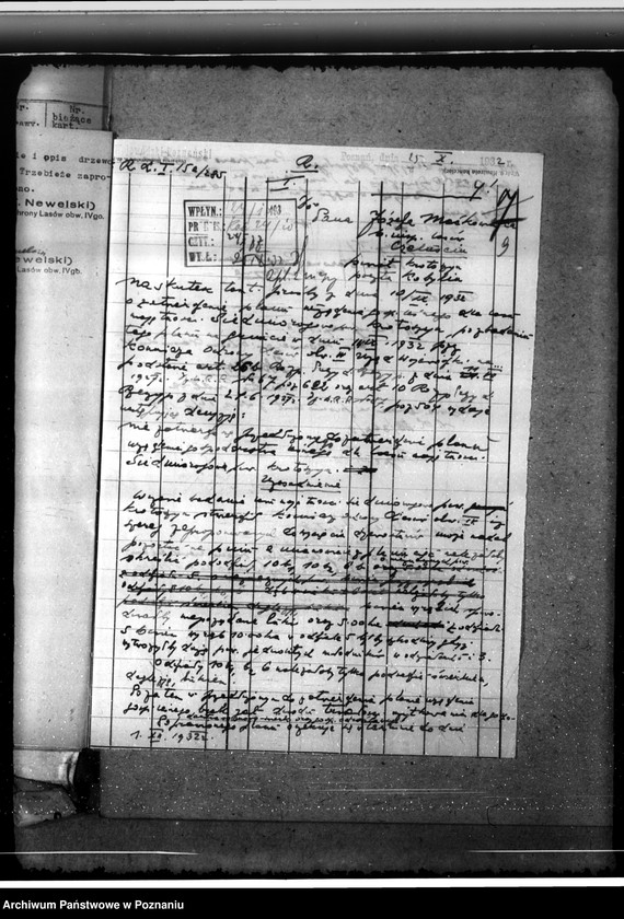 Obraz 13 z jednostki "Nadzór nad gospodarką w lasach majętności Siedmiorogowo w powiecie gostyńskim"