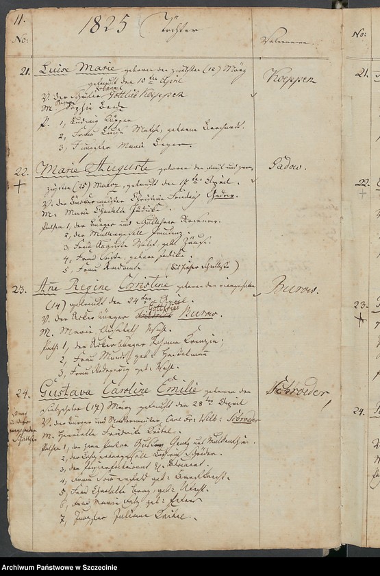 image.from.unit.number "Geburtsregister Gollnow. St. Katharinen-Kirchengemeinde."