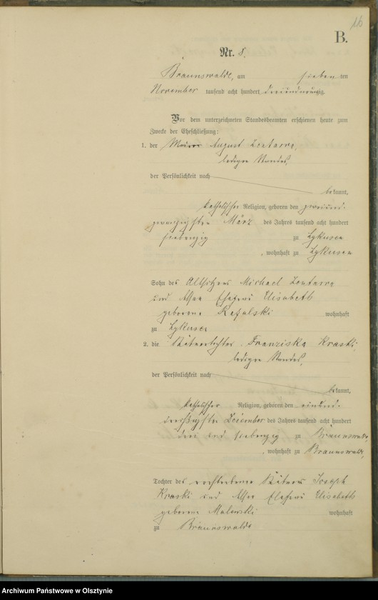 image.from.unit.number "Heiraths-Haupt-Register Nr 1 - 13"