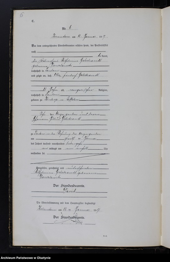 image.from.unit.number "Sterbe-Neben-Register Nr 1 - 143"