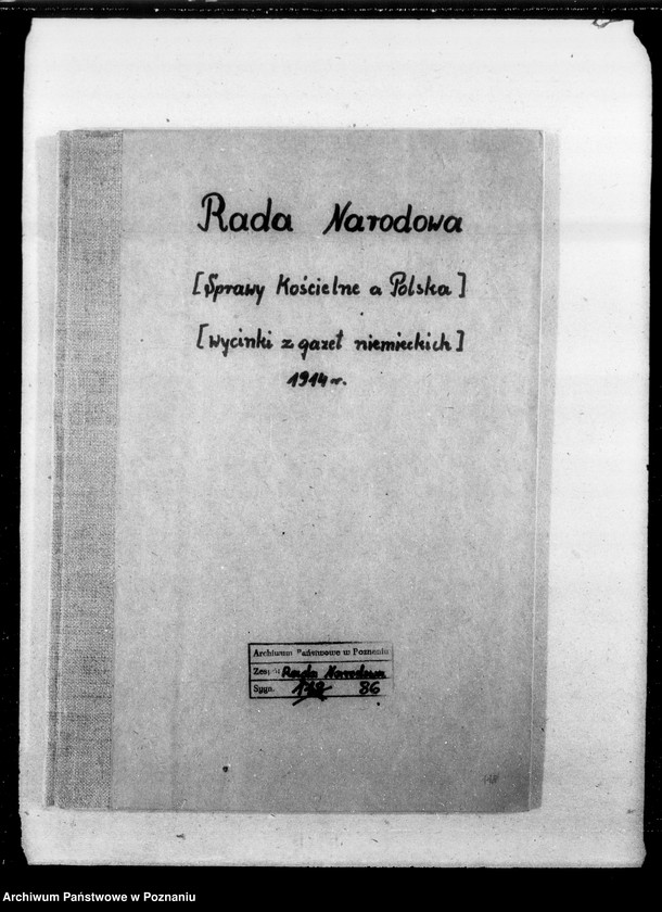 Obraz 4 z jednostki "Sprawy kościelne a Polska [wycinki z prasy niemieckiej]"