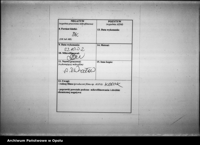 Obraz 2 z jednostki "Kopia obligacji ziemskiej sum depozytowych pobranych w 1691 roku przez miejską władzę fiskalną w Opolu."