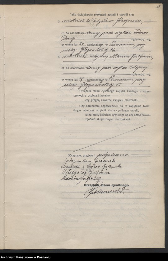 Obraz 13 z jednostki "Księga miejscowa małżeństw tom II [Rejestr główny małżeństw]"