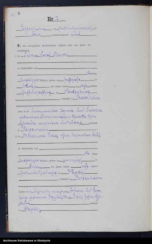 image.from.unit.number "Heiraths-Haupt-Register Nr 1 - 12"