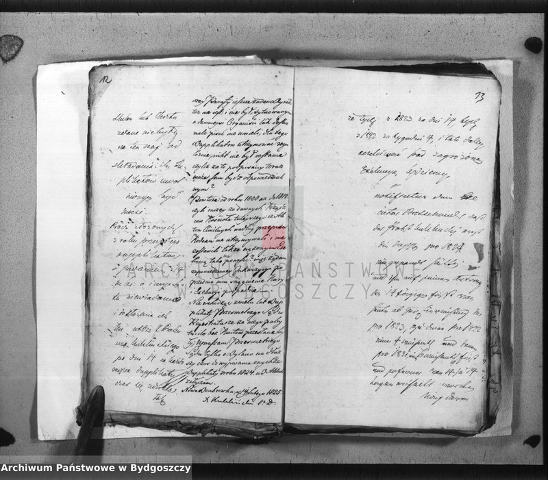 image.from.team "Akta metrykalne parafii rzymskokatolickiej w Dąbrówce Nowej, pow. Bydgoszcz"