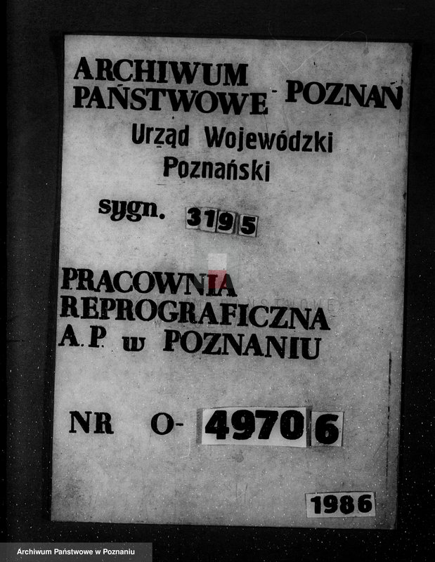 Obraz 1 z jednostki "/Nadzór nad gospodarką leśną w majątku Krucz-Goraj w powiecie czarnkowskim Nadleśnictwo Goraj/"
