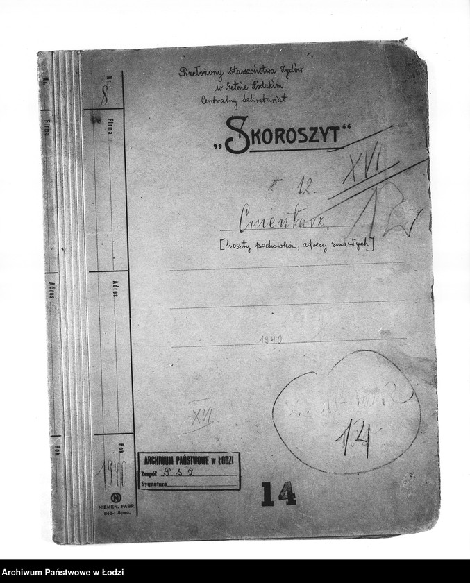 Obraz 3 z jednostki "Cmentarz [Koszty pogrzebów, adresy zmarłych]"