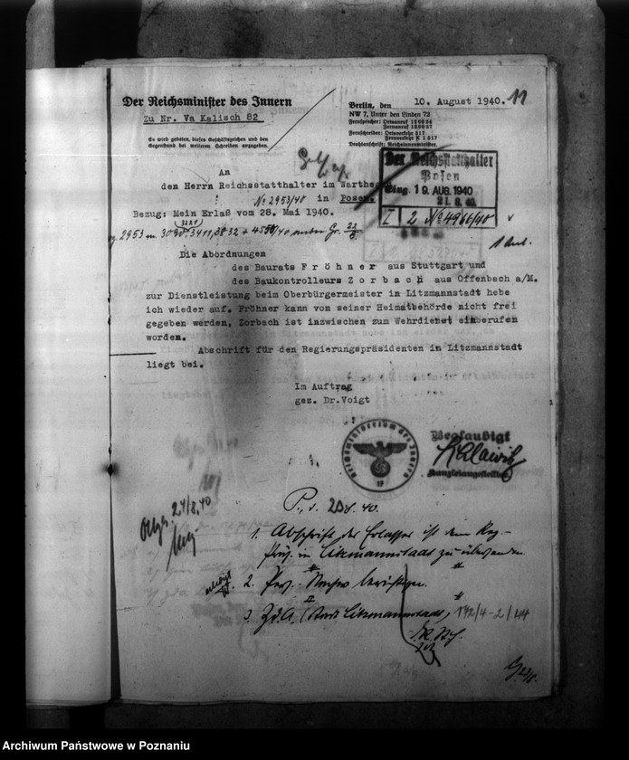 Obraz 15 z jednostki "Abordnungen der Beamten"