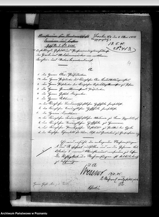 Obraz 18 z jednostki "Akta betr. fuer Anstellung und Versetzungen der Gestuet - Beamten."