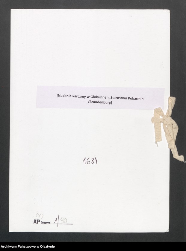 image.from.unit.number "[Nadanie karczmy w Globuhnen, Starostwo Pokarmin /Brandenburg]"