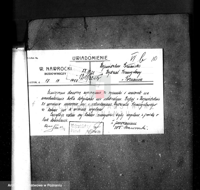 Obraz 14 z jednostki "Projekt elektryfikacji miasta Gostynia woj. poznańskie"