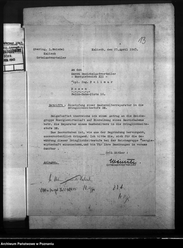 Obraz 17 z jednostki "Gaswerk - Kalisch"