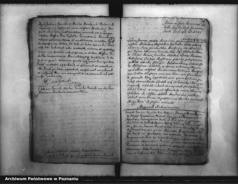 Obraz 14 z jednostki "Inscriptiones, resignationes [protocollon]"