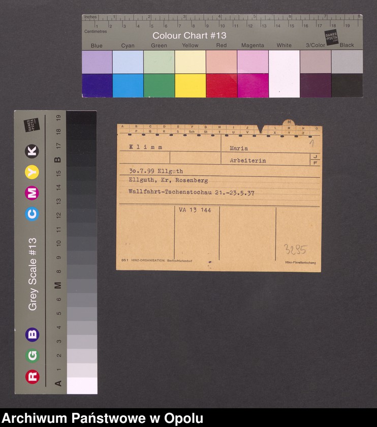 Obraz 3 z jednostki "[Klimm Maria, ur. 30.07.1899 Ellguth]"