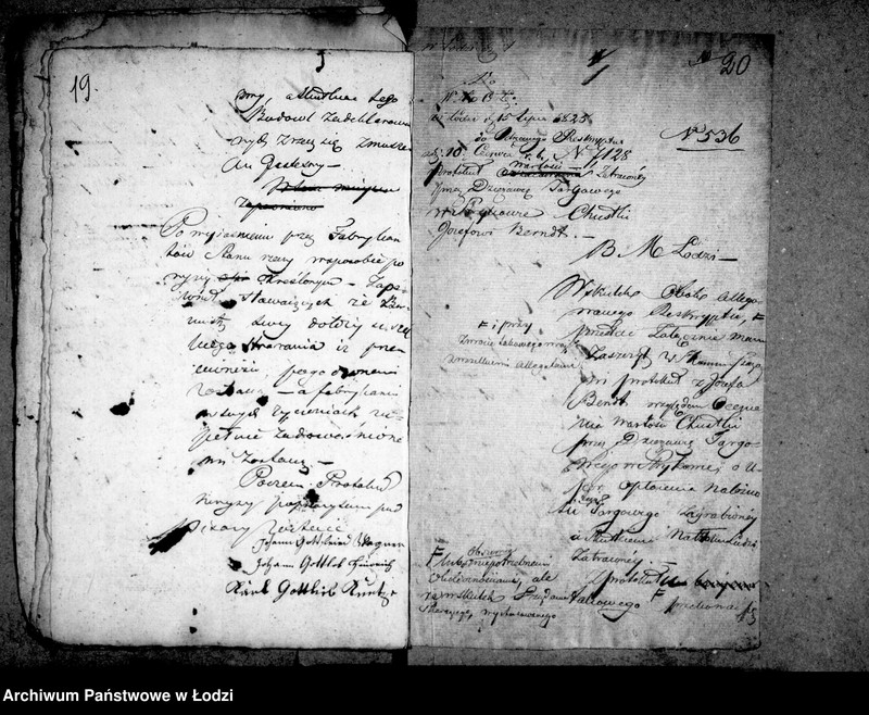 Obraz 16 z jednostki "Akta tyczące się rozmaitych zażaleń ze strony fabrykantów i zaszłej w tej mierze korespondencji"