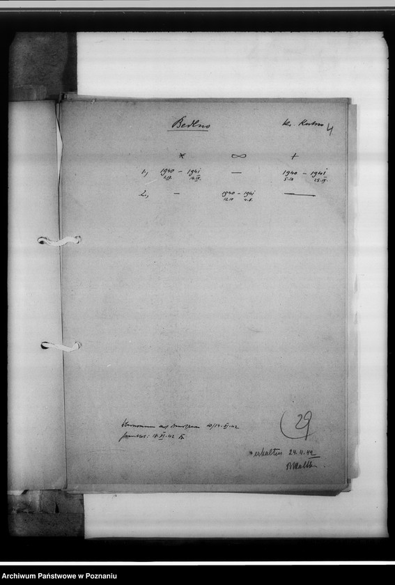 Obraz 8 z jednostki "Einziehungsprotokolle [ksiąg kościelnych] Kreis Kutno [powiat kutnowski, województwo łódzkie]"