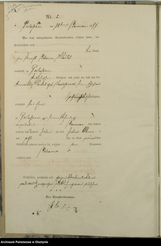 image.from.unit.number "Geburts-Haupt-Register Nr 1 - 43"