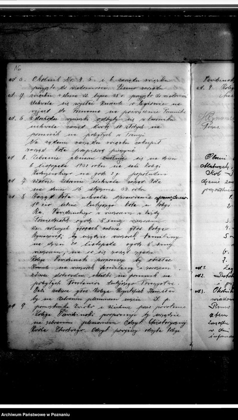 Obraz 20 z jednostki "Sprawozdania z zebrań związku"