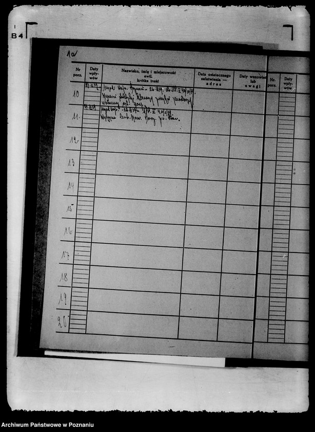 Obraz 5 z jednostki "Spisy spraw Wydziału Społeczno-Politycznego"