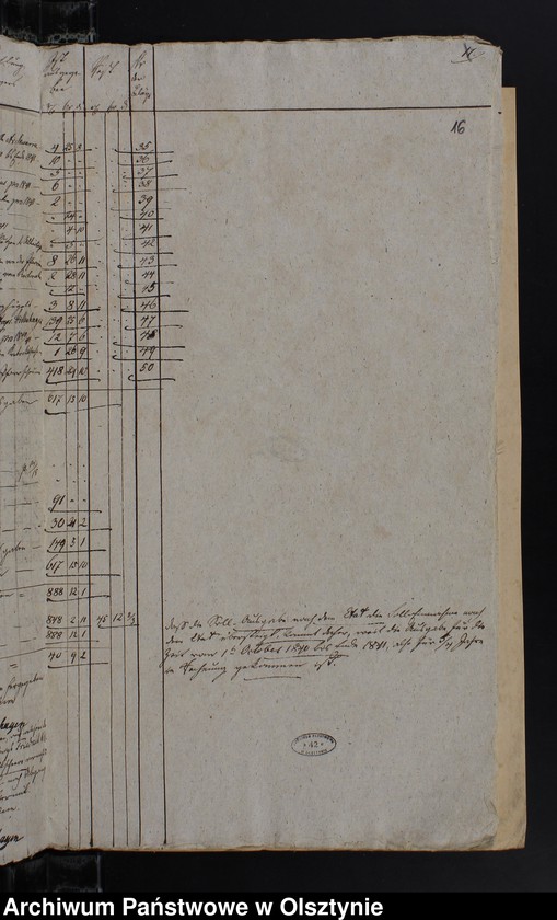 image.from.unit.number "Rechnung der Kirchen Kassen Kruklanken"