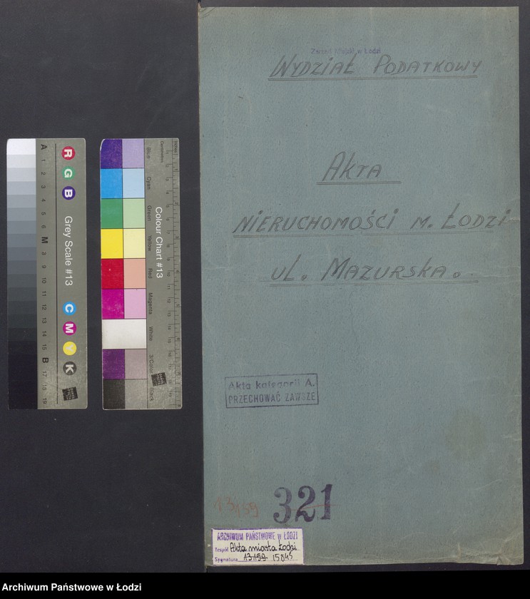 image.from.unit.number "Księga inwentarzowa nieruchomości m. Łodzi ul. Mazurska"