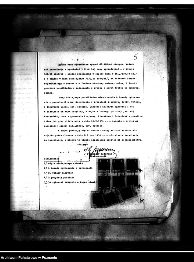 Obraz 9 z jednostki "/Parcelacje majątku Murzynówko powiat średzki/"