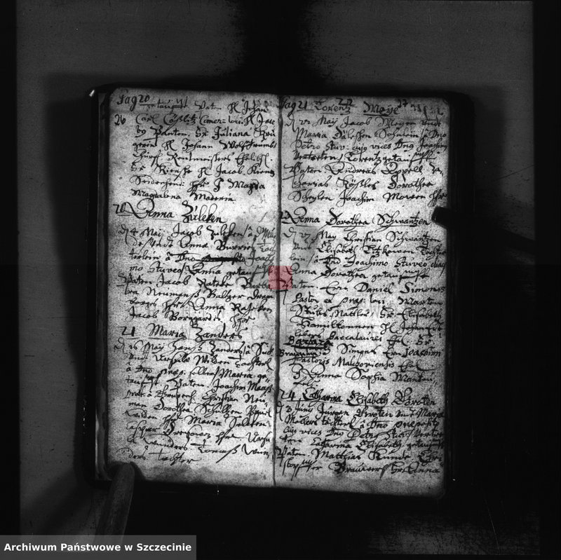 image.from.unit.number "Vol. II. Taufregister von Ano 1672 [Rügenwalde (Darłowo, sław.)]"