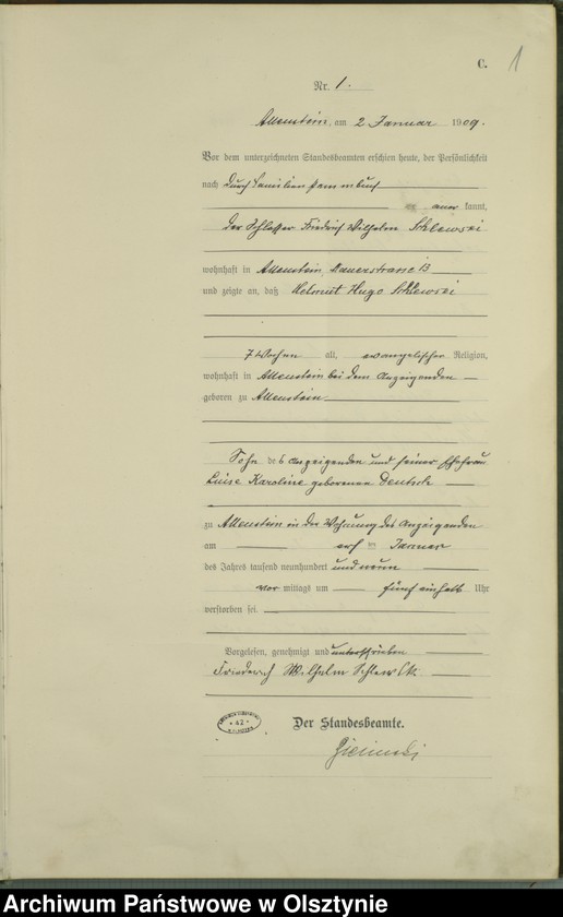 image.from.unit.number "Sterbe-Haupt-Register Nr 1-533"