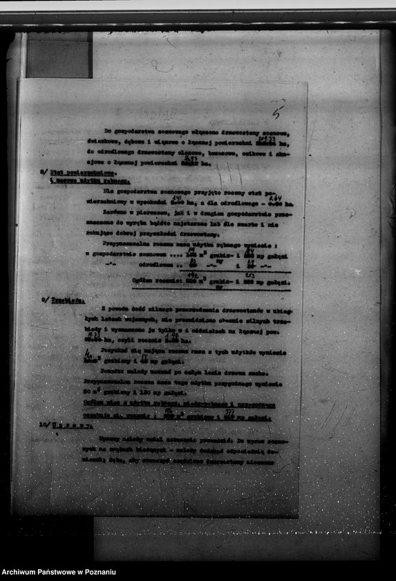 Obraz 9 z jednostki "Program urządzenia gospodarstwa leśnego dla lasu majętności Kobylepole powiat poznański 1929-1939"