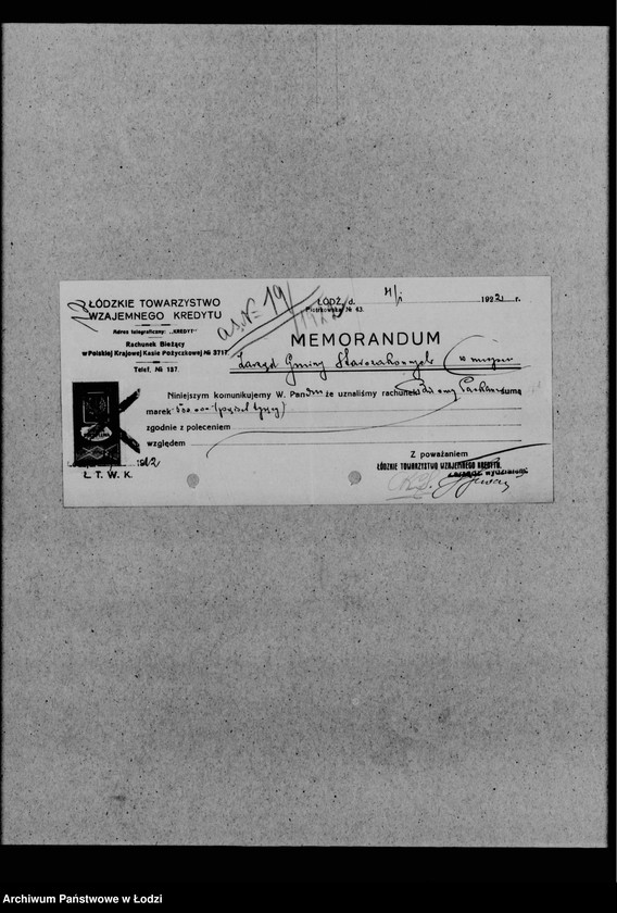 Obraz 16 z jednostki "Listy płacy, asygnaty"