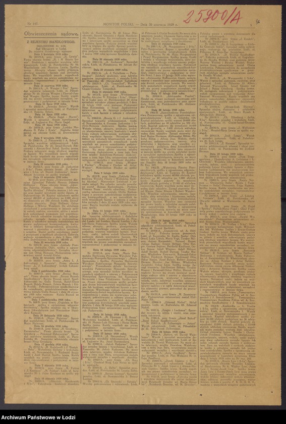 Obraz 18 z jednostki "Jakub Radzyner – sprzedaż przędzy lnianej i bawełnianej"