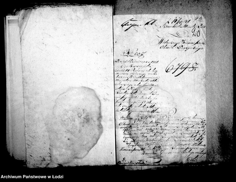 Obraz 18 z jednostki "Akta wybudowania śluzy przy foluszu"