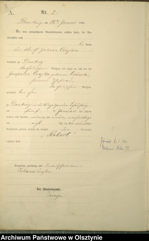 image.from.unit.number "Geburts-Haupt-Register Nr 1 - 50"